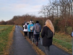 Rando Nieul les saintes 15 janvier
